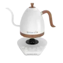 BREWISTA GOOSENECK KETTLE 1L WHITE                                                     