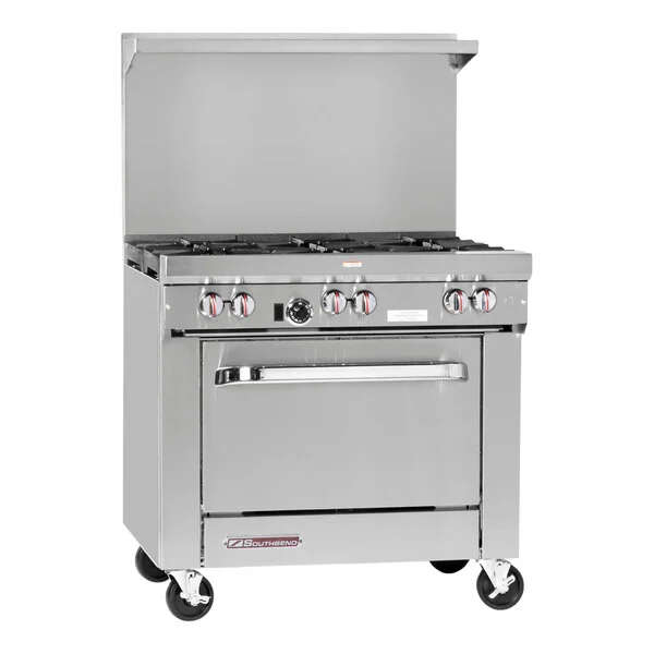 Southbend S36D S-Series 36 Natural Gas 6 Open Burner