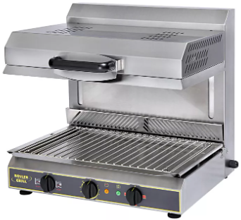 سلمندر مزود بنظام كشف الألواح، منطقتان تسخين سيراميكي، رقم المرجع: SEM 600 PDS، من  Roller Grill
