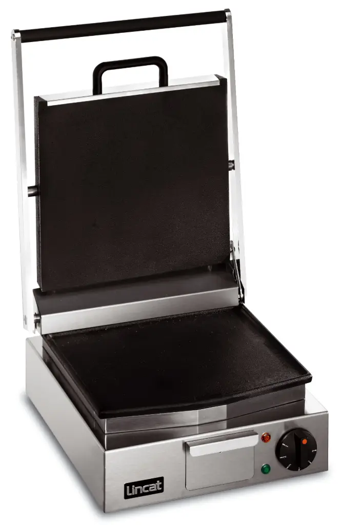 LINCAT LCG Lynx Electric Counter-top Single Contact Grill – Smooth Upper & Lower Plates – W 310 mm – 2.25 kW