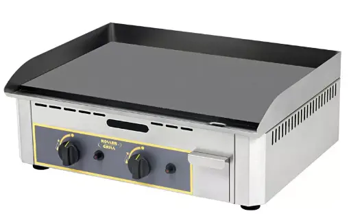 [PSR 600 G] صاج غاز احترافي بلوح فولاذي منزوع الكربون مع منطقتي طهي – موديل PSR 600 G | Roller Grill