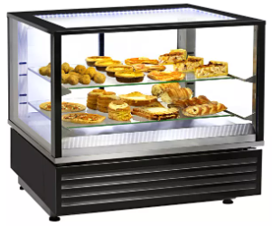 [HD800B] VENTILATED HEATED DISPLAY SHOWCASE REF:HD 800 B FROM ROLLER GRILL