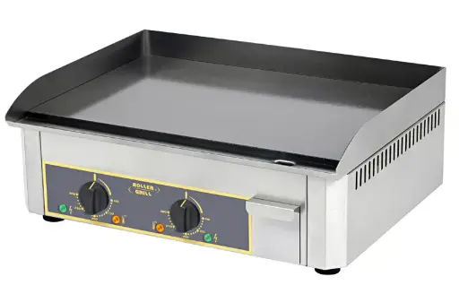 [PSR600EE] Roller Grill ELECTRIC GRIDDLE WITH ENAMELLED STEEL PLATE 2 COOKING ZONE REF: PSR 600 EE