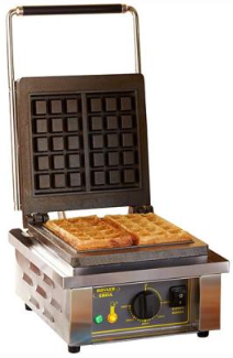 SINGLE BRUSSEL WAFFLE IRON REF: GES 10 - Roller Grill