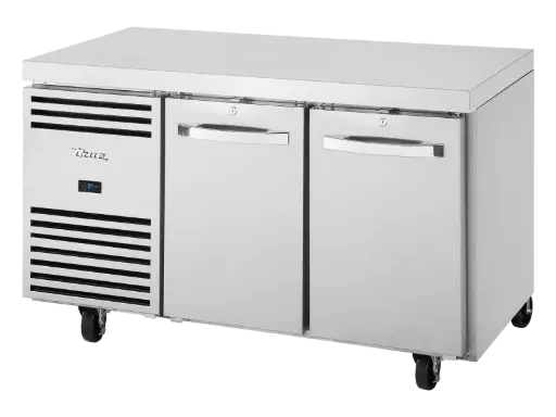 [TCR1/2-CL-SS-DL-DR] True TCR1/2 CL-SS-DL-DR Undercounters 1/1 GN Counter Refrigerator 2 Section