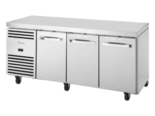 [TCR1/3 CL-SS-DL-DR-DR] True TCR1/3 CL-SS-DL-DR-DR Refrigerator Counters & Under counters 1/1 GN Counter  3 Section