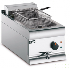 [DF39] LINCAT DF39 Stainless Steel Potato Single Electric Deep Fryer With Faucet – 9L 