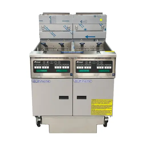 [SSH55TC2FD] Pitco SOLSTICE GAS FRYER 2 FILTER DRAWER SSH55TC2FD